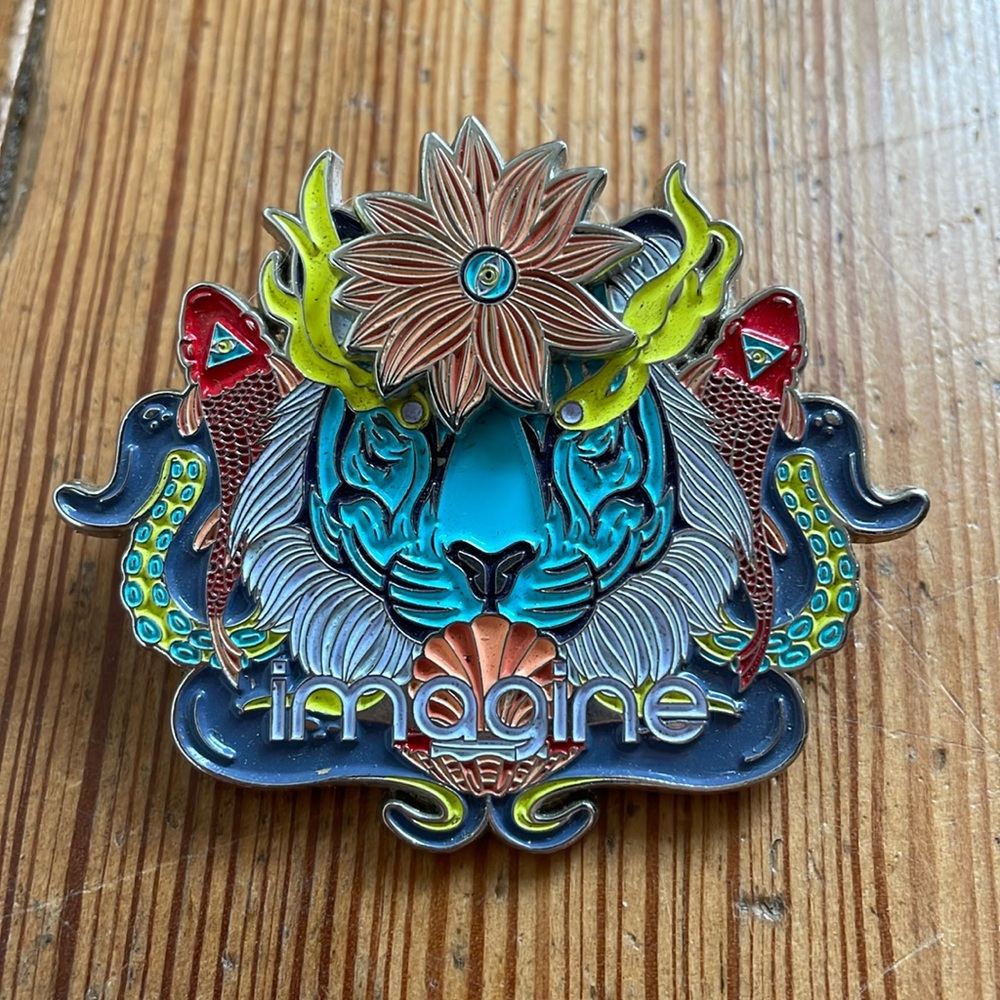 Imagine Festival | Ben Lopez x Christian Avila Hat Pin